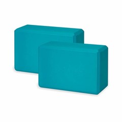 Gaiam Yoga Block 2-Pack ~ Vivid Blue