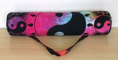 Indian Multi Yin Yang Mandala Bag With Shoulder Strap Yoga Mat Carrier Yoga Bags