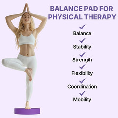 Foam Balance Pad,5BILLION Stability Pad for Physical Therapy,Non-Slip Exercis…