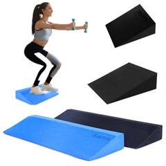 1/2 Pcsyoga Wedge Blocks Lightweight Yoga Wedge Stretch Slant Board Wrist Lower