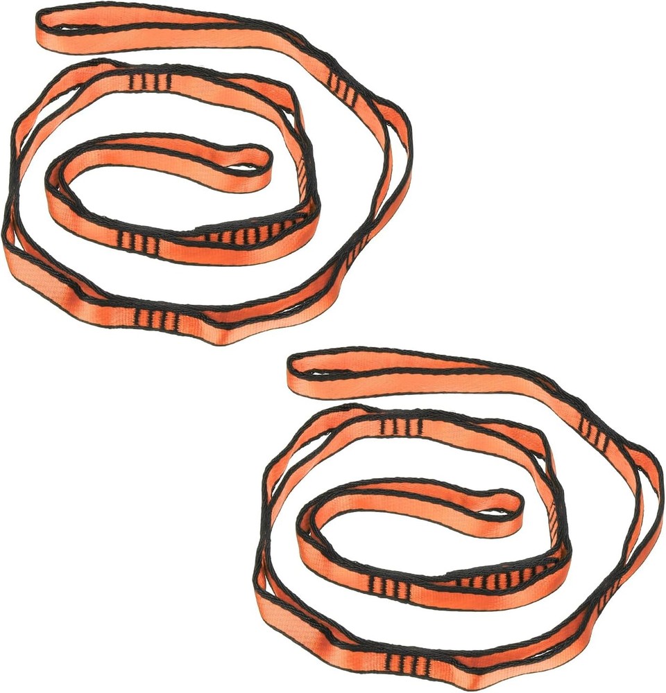 Daisy Chain Straps, 2 Pack Strong Climbing Strap Adjustable Nylon Chain Sling