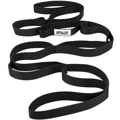 Stretching Strap for Physical Therapy and Home Rehab, 10 Loops NonElastic Yog…