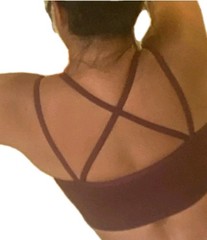 Rae Dunn “HUSTLE.” Sports Bra & Vivitar Yoga Dice Set