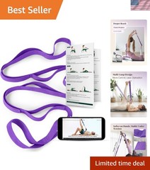 Versatile Physical Therapy Strap with Loops – Yoga & Rehab Essentials 75″