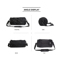 Small Sports Gym Bag Workout Lightweight Duffel Bags for Men and Women Black …