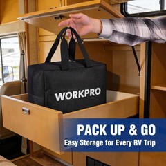 WORKPRO RV Leveling Blocks Kit, 9-Piece Camper Trailer Levelers | Heavy Duty …