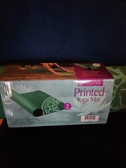 Lotus yoga mat new printed green