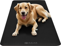 Gaiam Essentials 2/5″ Thick (10Mm) Yoga & Pilates, Fitness & Exercise Mat with E