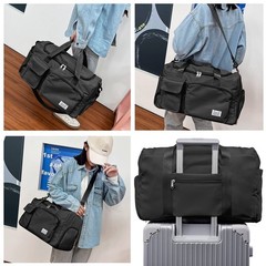 Sports Gym Duffel Bag with Shoes Compartment and Dry Wet Separated Pocket for…