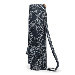 Canvas Yoga Mat Bag with Adjustable Strap & Pockets, Full-Zip Travel Gym Tote…
