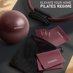 Kit de Pilates, Aro de Pilates de 15 pulgadas con 1 pelota Core