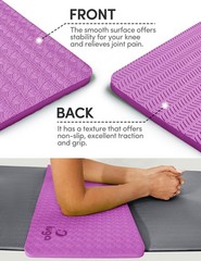 Yoga Knee Pads Cushion NonSlip Mat Elbows Wrist Pain Planks Floor Exercises