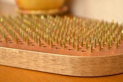 Sadhu Board “Leaves” Yellow Galvanized Nails 10 mm/0.4 inch