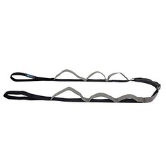 Stretch Strap with 11 Loops, Half Elastic Stretching Strap Band – Stretch Gray