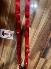 78″ Non-Elastic Stretch Band with 10 Loops & Comfort Handles for Safe Stretching