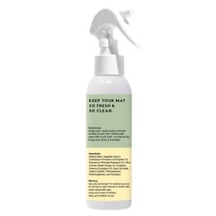 Yoga Mat Cleaner Spray, Rosemary & Lemon Essential Oil, Safe for All Mats & E…