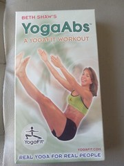 YOGA ABS – A YOGAKIT WORKOUT. VHS TAPE BY BETH SHAW (NEW)
