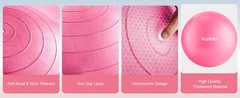 Exercise Ball, Extra Thick Yoga Ball for Workout Pregnancy Stability, 4 Sizes