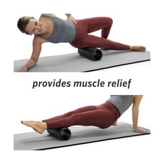 MICRODRY Deluxe Fitness Foam Back Roller for Muscle Relief, Rol… Fast USA SHIP