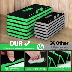 Foldable Mechanic Mat Kneeling Pad, 1.2″ Extra Thick Density EVA Foam Portabl…