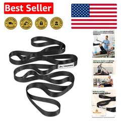 Lightweight Stretch Strap for Beginners & Therapy – 75″ Long & Functional