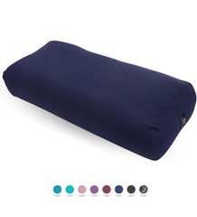 Premium Bolster, Soft & Supportive Meditation Pillow with Carry Handle, Light…