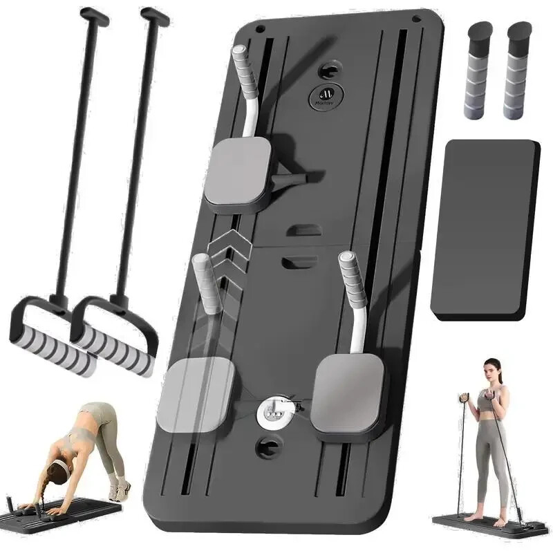 8 In 1 Multifunctional Pilates Reformer Board Foldable Abdominal Core Trainer