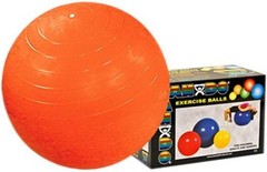 Inflatable Ball, Orange, 55 cm, 22 Inch, Boxed