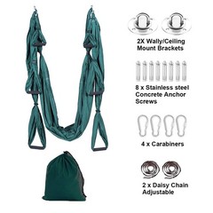 Aerial Trapeze Yoga Hammock Kit – Ultra Strong Antigravity Yoga Flying Sling …