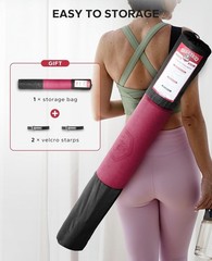 Extra Large Yoga Mat – 72″x48″/78″x54″, 1/4″ & 1/3″ Thick, Non-Slip, Durable,…