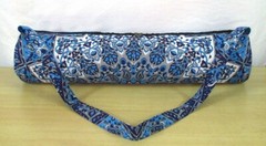 Indian Blue Star Mandala Bags With Shoulder Strap Yoga Mat Carrier Yoga Bags US