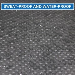 2PCS Fitness Equipment Mats and Floor Protector, Non-Slip Mat Rowing, Rowing