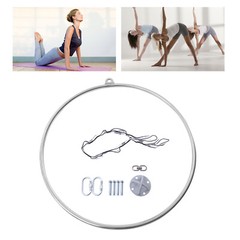 90cm Aerial Lyra Hoop Gymnastic Equipment Lifting Ring Yoga Ring Dance Stainless