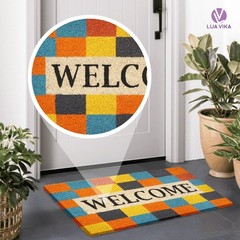 Doormat Coconut Modern Welcome 40×70 cm Doormat Outdoor and Indoor Doormat…