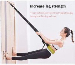 Yoga Fitness Stretching Strap, Door Flexibility Stretching Strap, Improve Leg…
