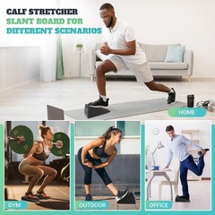 Slant Board for Calf Stretching, 5 Adjustable Angles Incline Board for Squat …