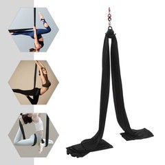 10M Premium Aerial Silks Equipment Yoga Pilates Swing Aerial Yoga Antigravity US
