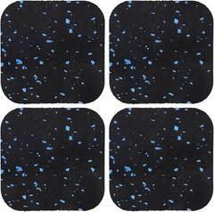 4Pcs Treadmill Mats, High Density Equipment Pads Noise Reduction for Floor
