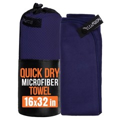 Small Microfiber Gym Towel 32×16 Quick Dry Sports Workout Fitness Towel