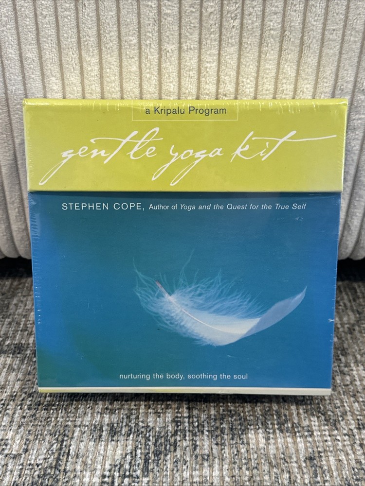 Stephen Cope – Gentle Yoga Kit – 2 CDs – 72 Page Book &50 Flash Cards SEALED NEW