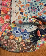 NATURAL LIFE Happy Boho Exercise Shopping Beach Bag Made From Recycled Materials