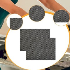 1 Pair Pilates Non Slip Mat Multi Purpose Anti Skid for Indoor Exercise