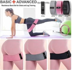 Compact & Portable Pilates Ring and Ball Set with Booty Bands for Home Fitness
