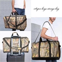 XL Large Duffle Bag Water Resistant Sport Gym Overnight Weekender Bag,Big Cap…