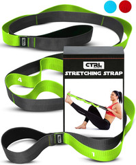 Stretching Strap Loops Non Elastic Yoga Band for Flexibility Physical Therapy