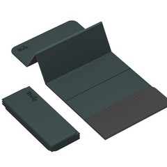 1/2 Inch 70″x24″ Foldable TPE Yoga Mat, Thick Non Slip Pilates Mat