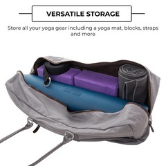 Mount Adams XL Yoga Mat Bag, 26″ x 10″ x 10″, Extra Large Yoga Mat Carrier, F…