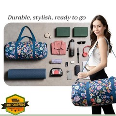 Maison d’ Hermine Happy Florals Yoga Mat Bag