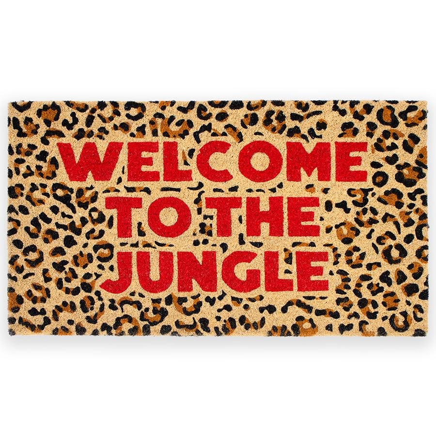 – Coconut “Better Late” Doormat with Non Slip PVC Base. Hand Painted…