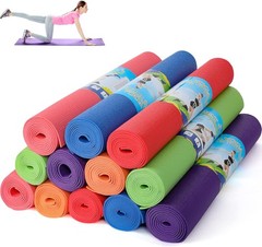 Yoga Mats Bulk 68x24x0.12 Inch Non Slip Exercise Gym